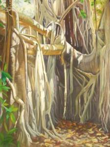 Oil on canvas. ©2009 Private commission, greeting cards available.